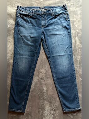 Silver Jeans Co. Women's Blue Skinny Jeans